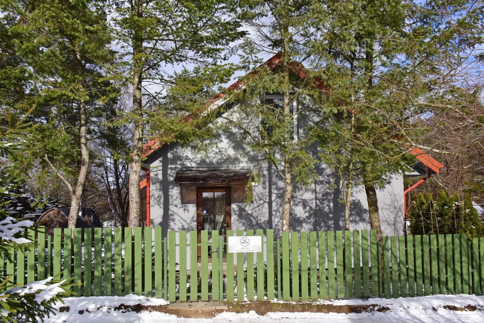 Medaus Apartamentai Trakai Eksteriør bilde