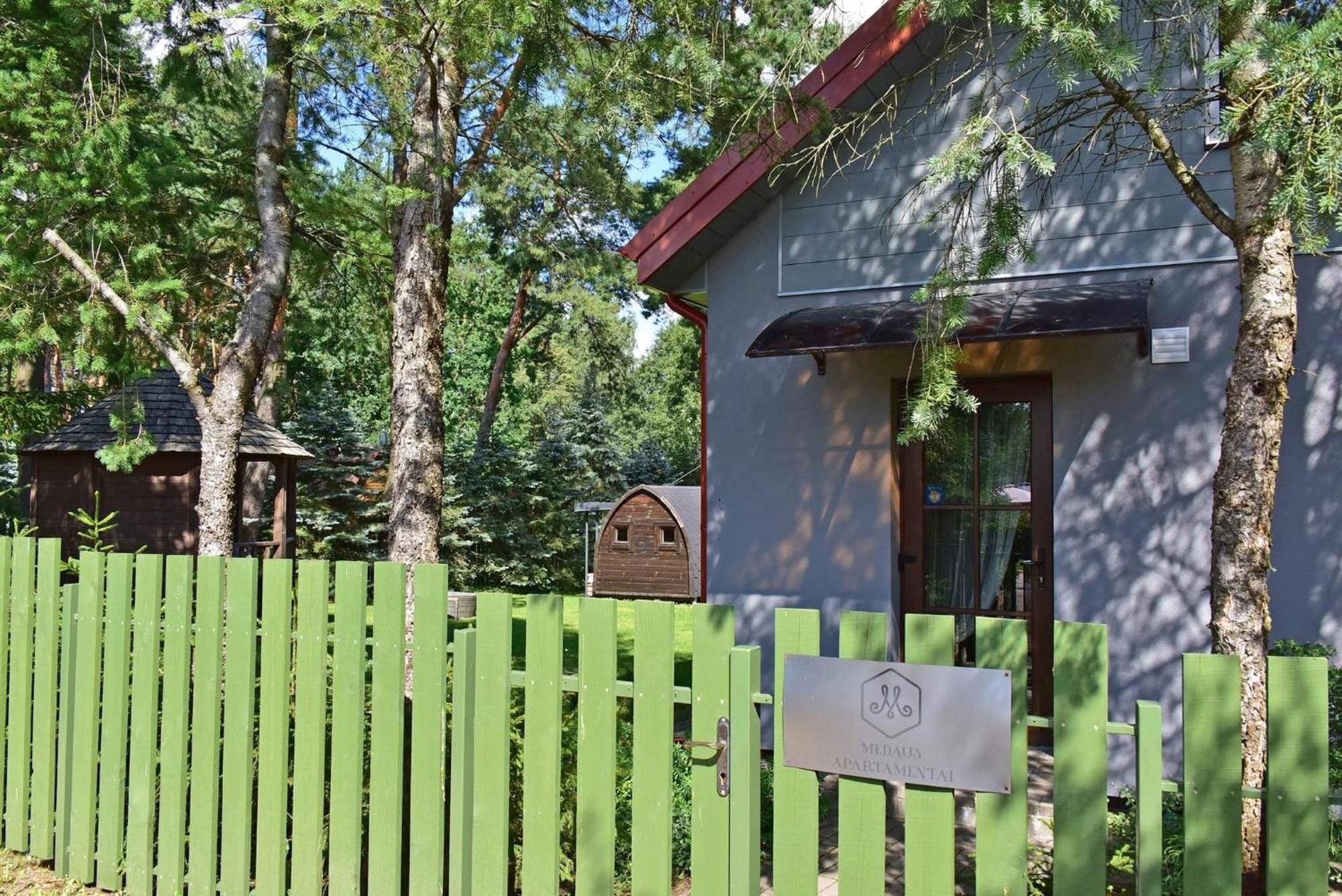 Medaus Apartamentai Trakai Eksteriør bilde